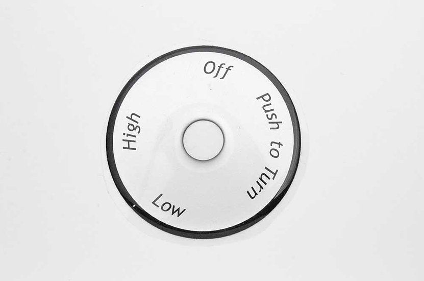 Decal – ON/OFF (Silicone Domed)