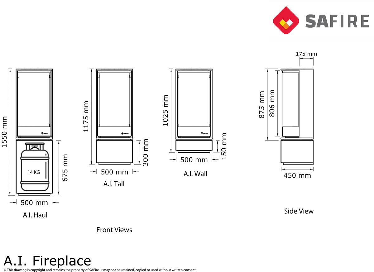 A.I. Haul (Integrates fat 14kg Gas bottle)