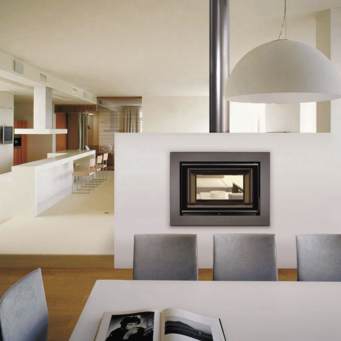 Carbel I Double Sided Wood Fireplace Insert