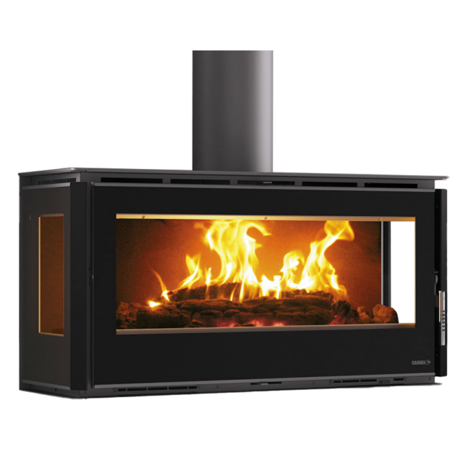 Carbel RK Three Sided Wood Fireplace