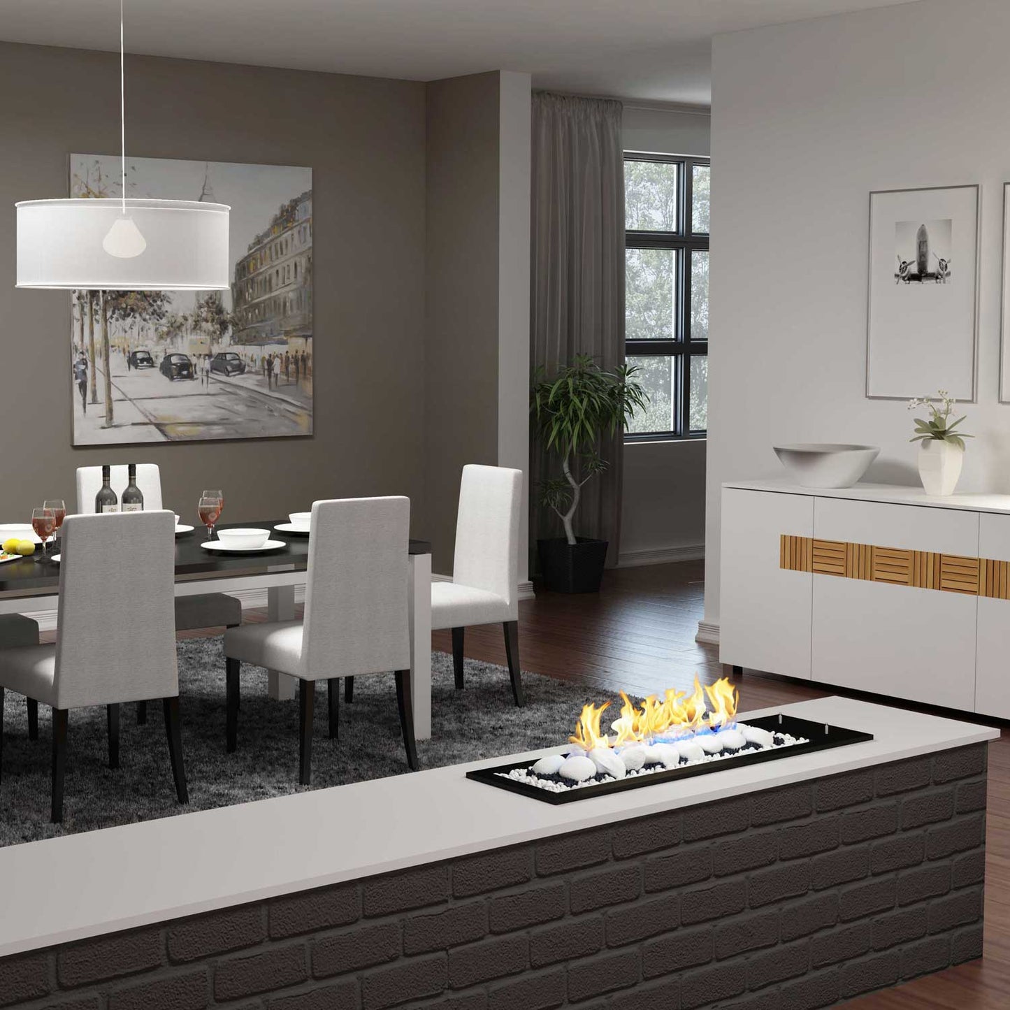 Drop-In 800 Fireplace