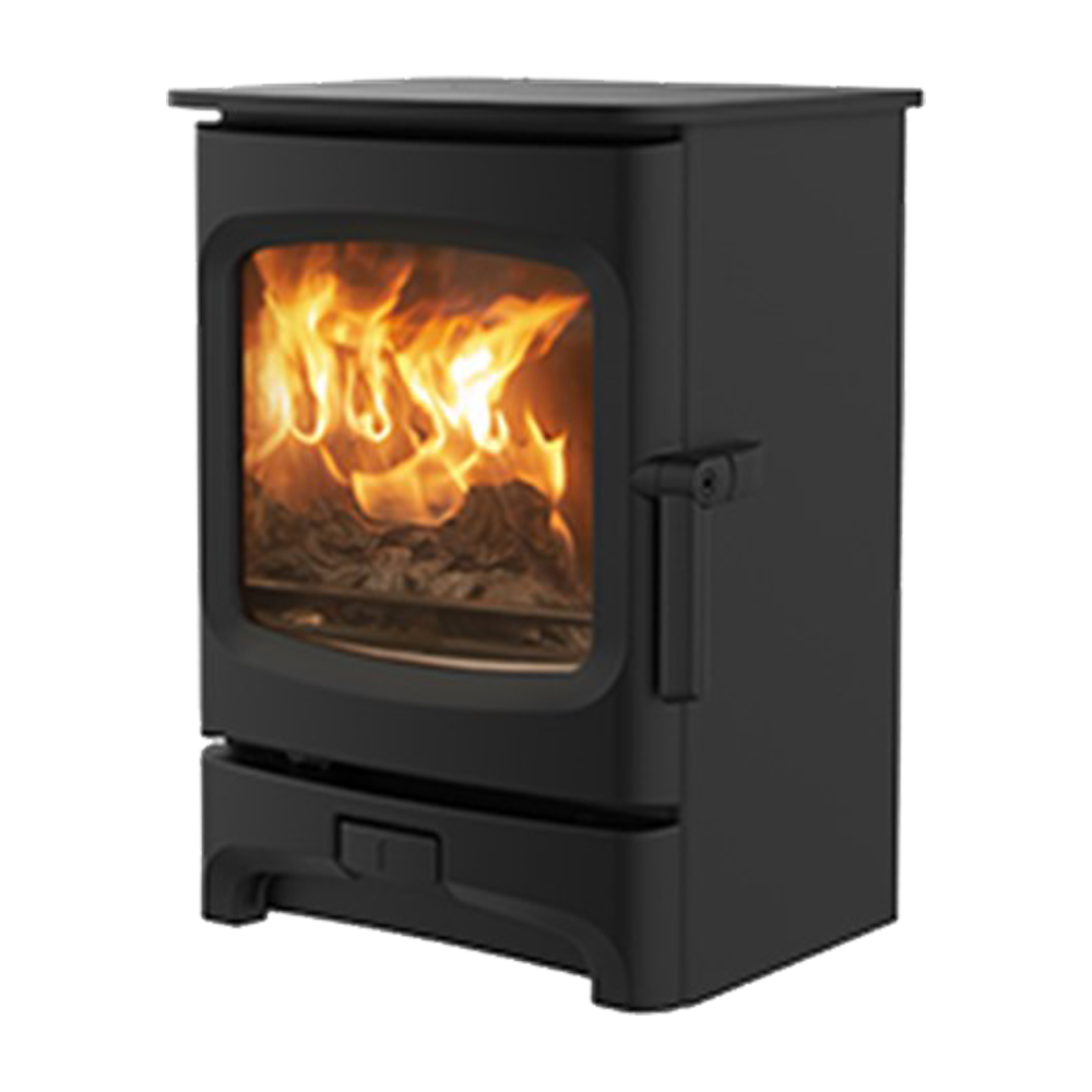 Charnwood Aire 3 Low Stand Cast Iron Wood Fireplace