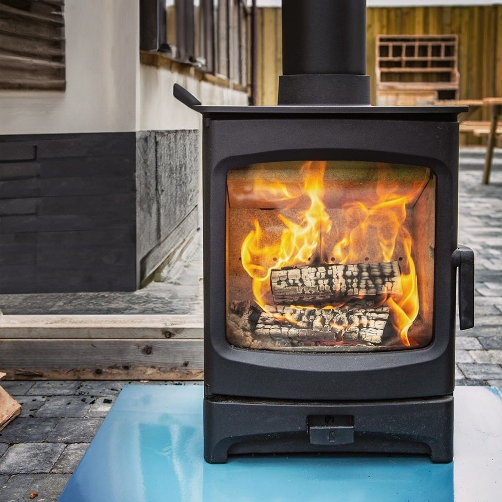 Charnwood Aire 5 Low Stand Cast Iron Wood Fireplace