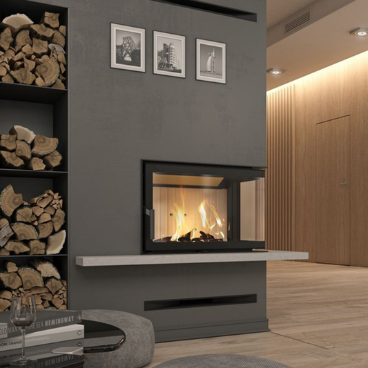 Defro Home Impuls Series ME BP Wood Fireplace Insert