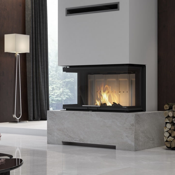 Defro Home Intra Series ME C G Wood Fireplace Insert