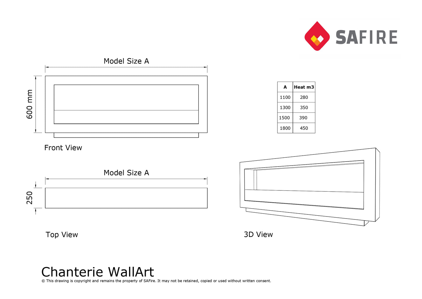Chanterie Wallart Gas Fireplace