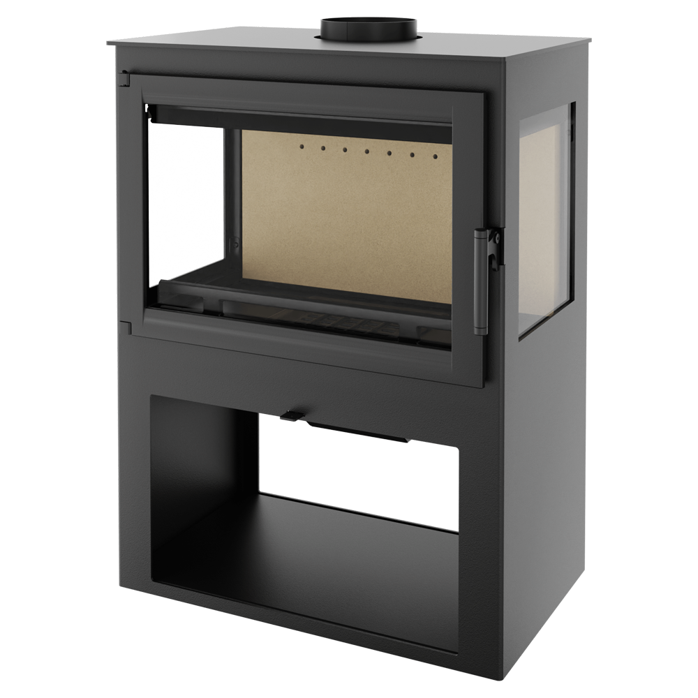 NORDflam Marsala Wood Fireplace