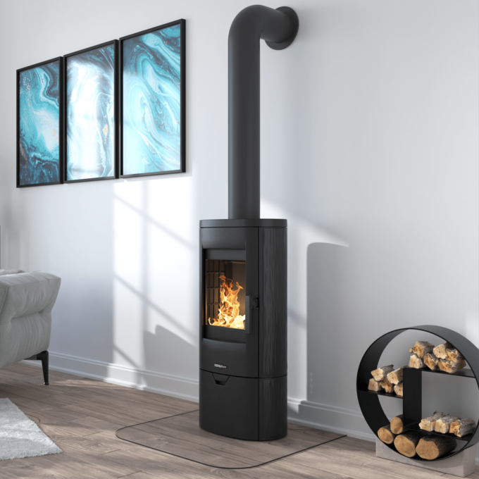 NORDflam Palermo Cast Iron Wood Fireplace
