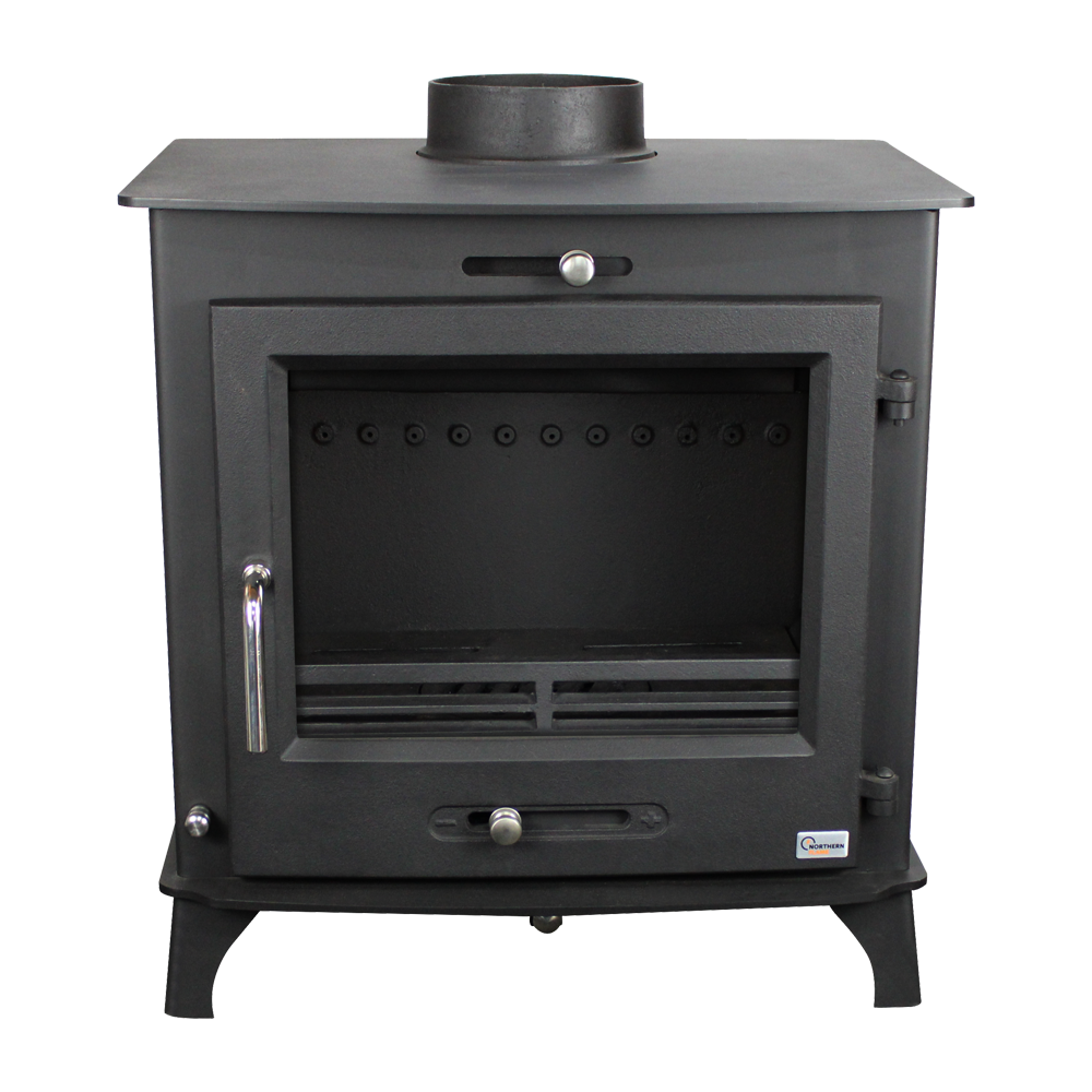 Northern Flame Azar Cast Iron Wood Fireplace