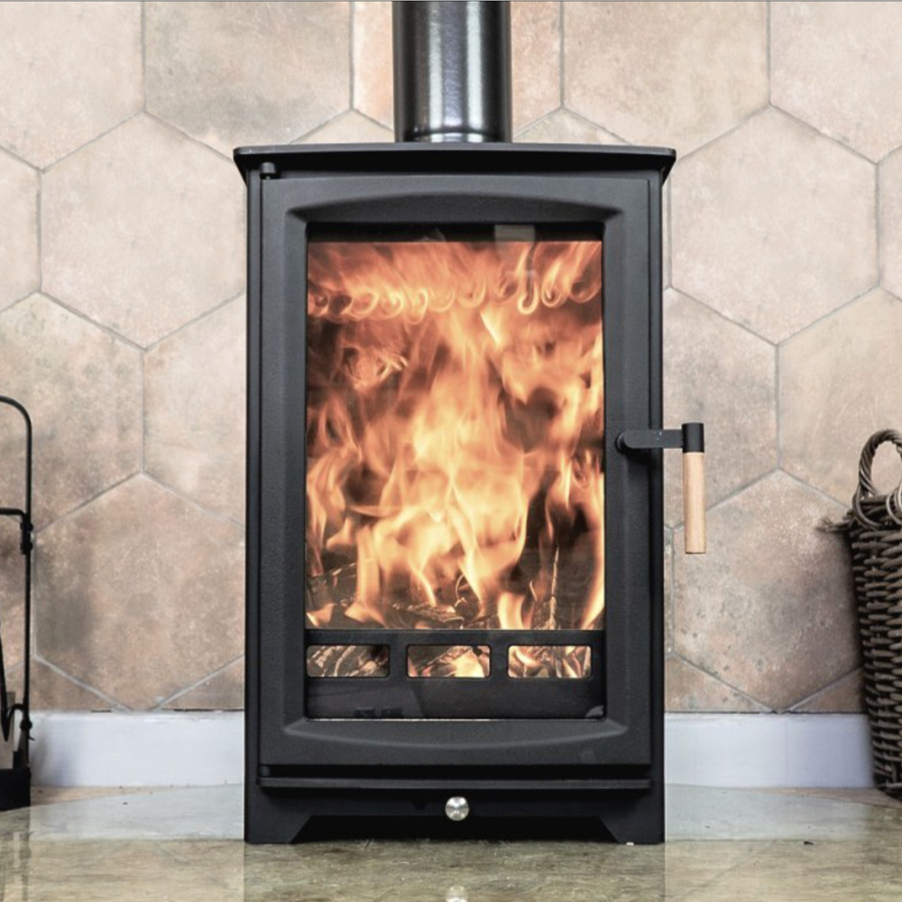Northern Flame Hampton Highline Cast Iron Wood Fireplace