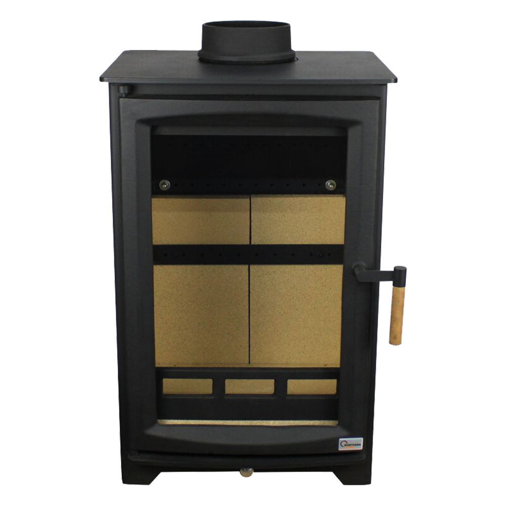 Northern Flame Hampton Highline Cast Iron Wood Fireplace