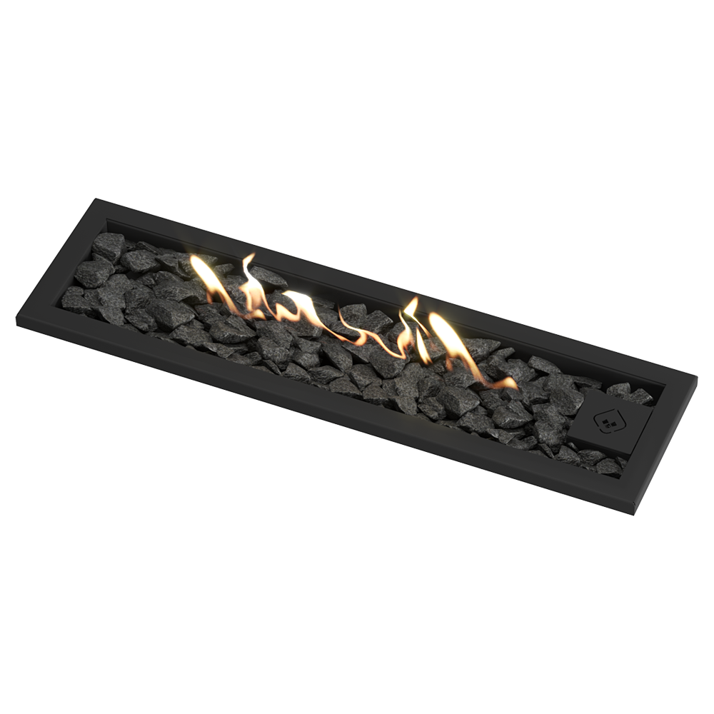 Clean Burn Flueless Gas Fireplace Drop-In