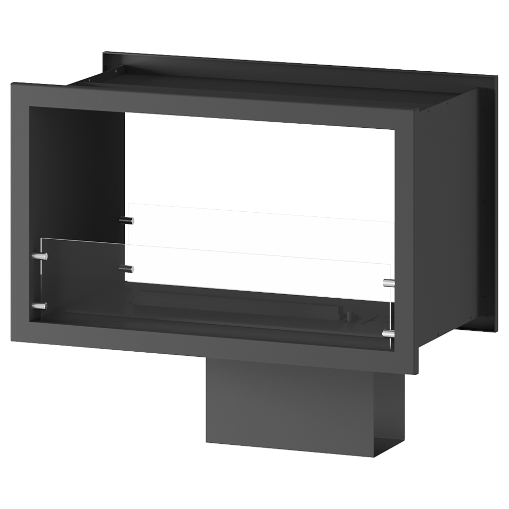 Linear Double-Sided Gas Fireplace