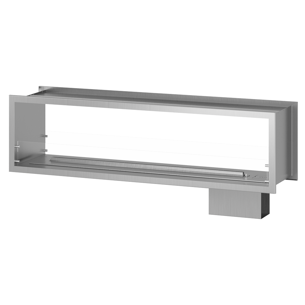Linear Double-Sided Gas Fireplace