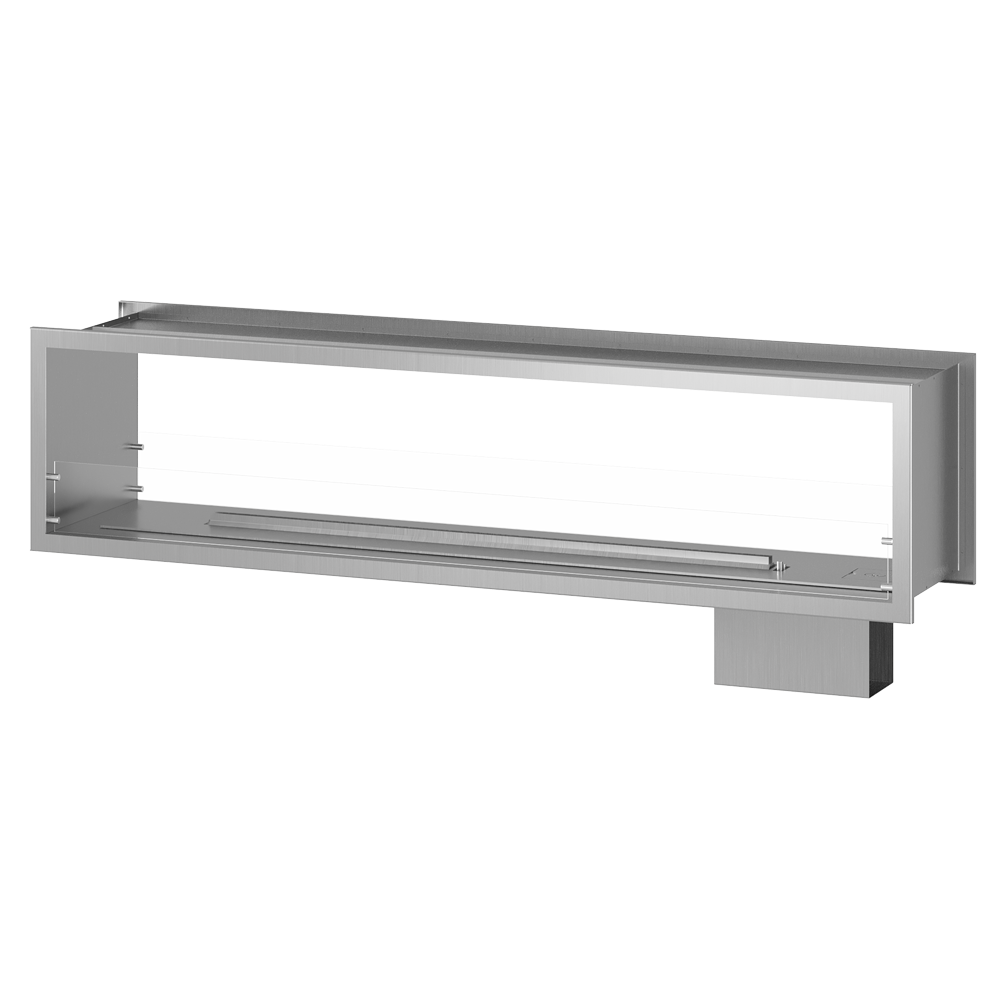 Linear Double-Sided Gas Fireplace
