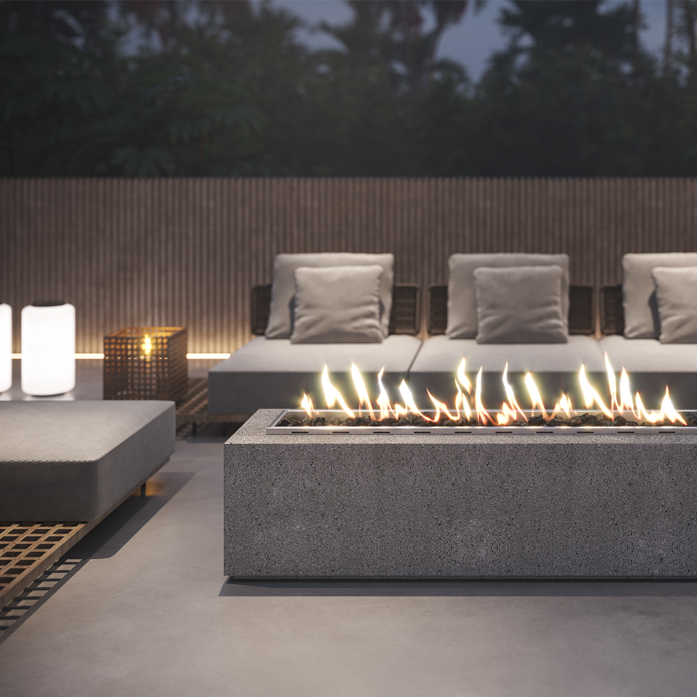 Slab Gas Firepit