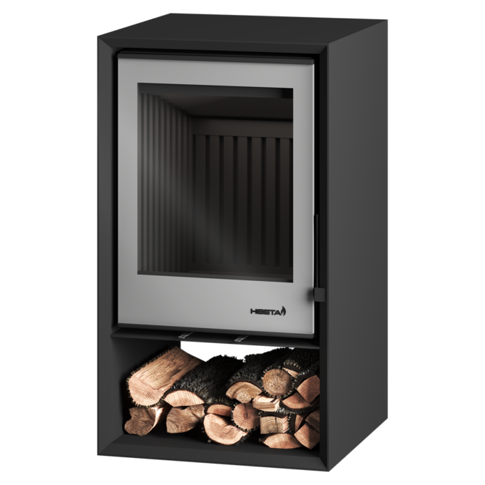 SAfire Heeta 500 Log Base Wood Fireplace