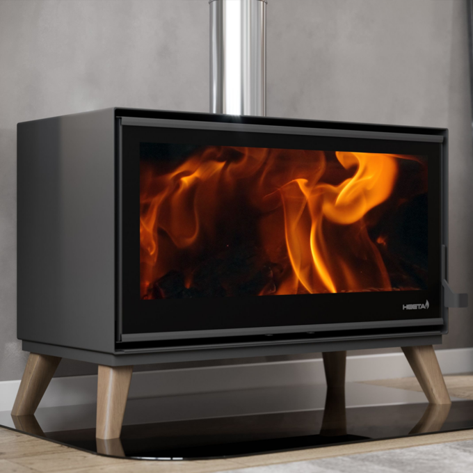 SAfire Heeta 950 Oakley Wood Fireplace