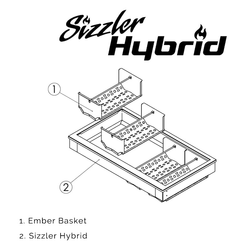 Sizzler Hybrid – 3 Burner