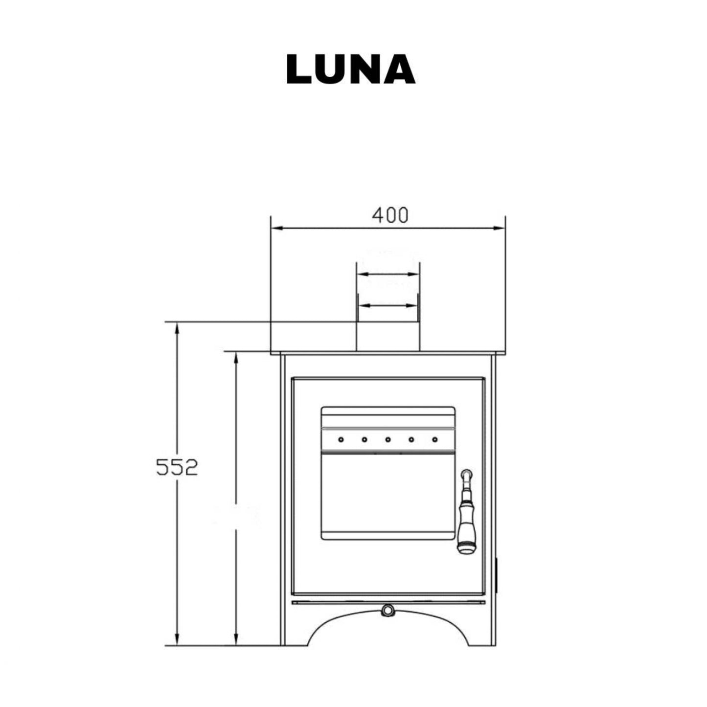 Victoria Luna Wood Fireplace