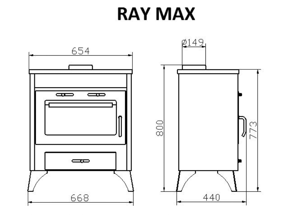Victoria Ray Max Wood Fireplace