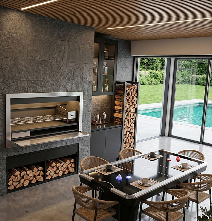 Affordable Luxury Wood Braai Insert