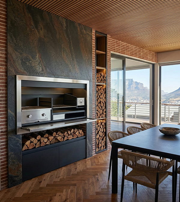 Affordable Luxury Gas & Wood Braai Grill Combo