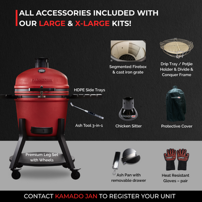 Kamado JAN GEN4 22" Large