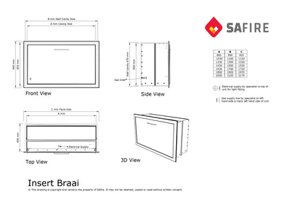 Pyro Gas Braai Grill