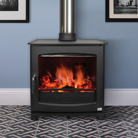 Northern Flame Arrati Cast Iron Wood Fireplace