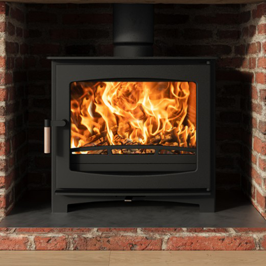 Northern Flame Panoramic 9 Cast Iron Wood Fireplace