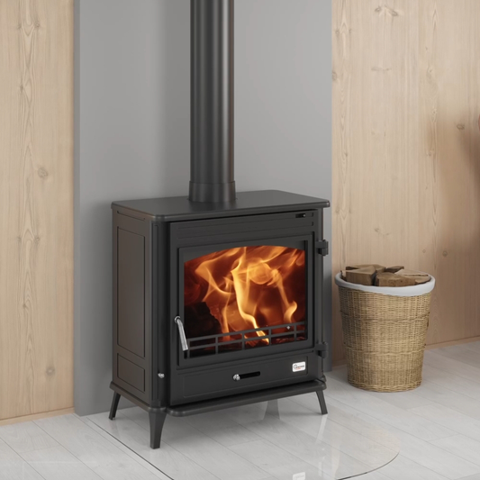 Northern Flame Yandi Cast Iron Wood Fireplace