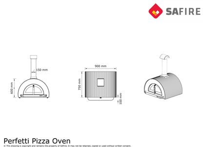 Perfetti Countertop Pizza Oven