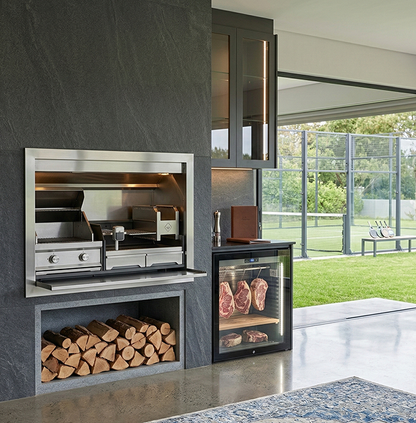 Pyro Gas & Wood Braai Grill Combo