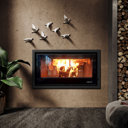 SAfire Heeta 950 Wood Fireplace Insert