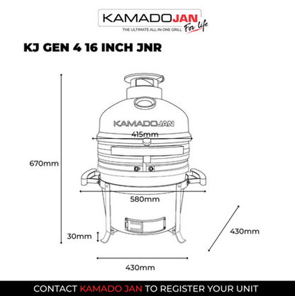 Kamado JAN GEN4 16" JNR