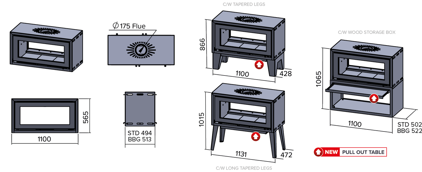 18 KW DOUBLE SIDED CONVECTION BOX