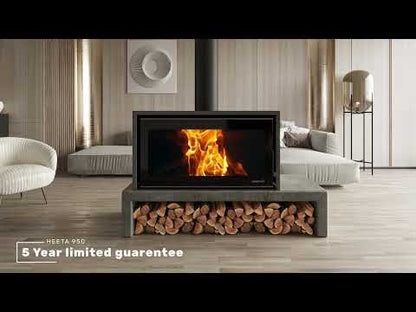 SAfire Heeta 950 Wood Fireplace Insert